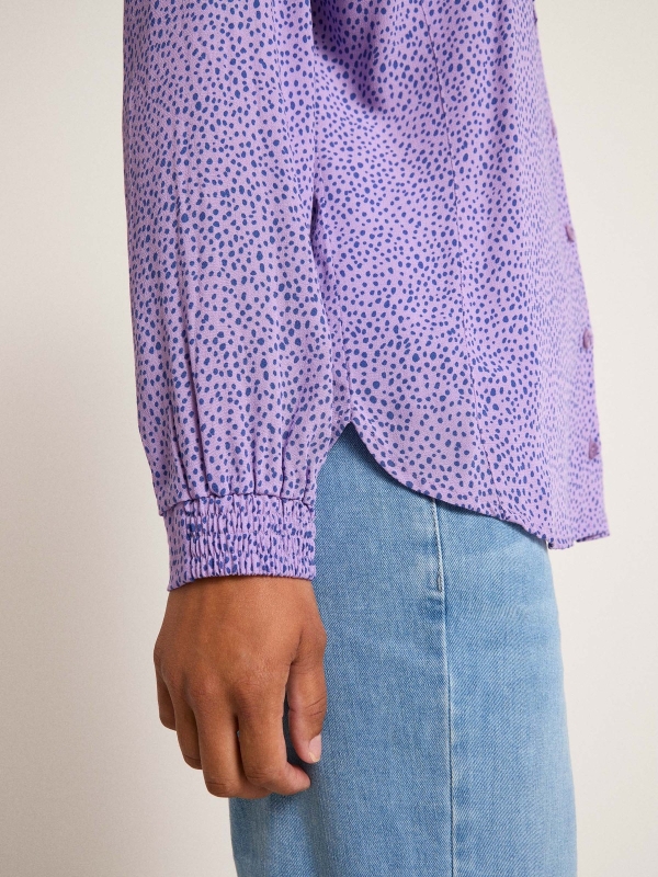 Bluse - Print Dots